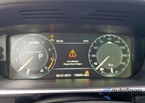 2016 Land Rover Range Rover Supercharged z USA, uszkodzony, nr VIN SALGS2EF9GA287935